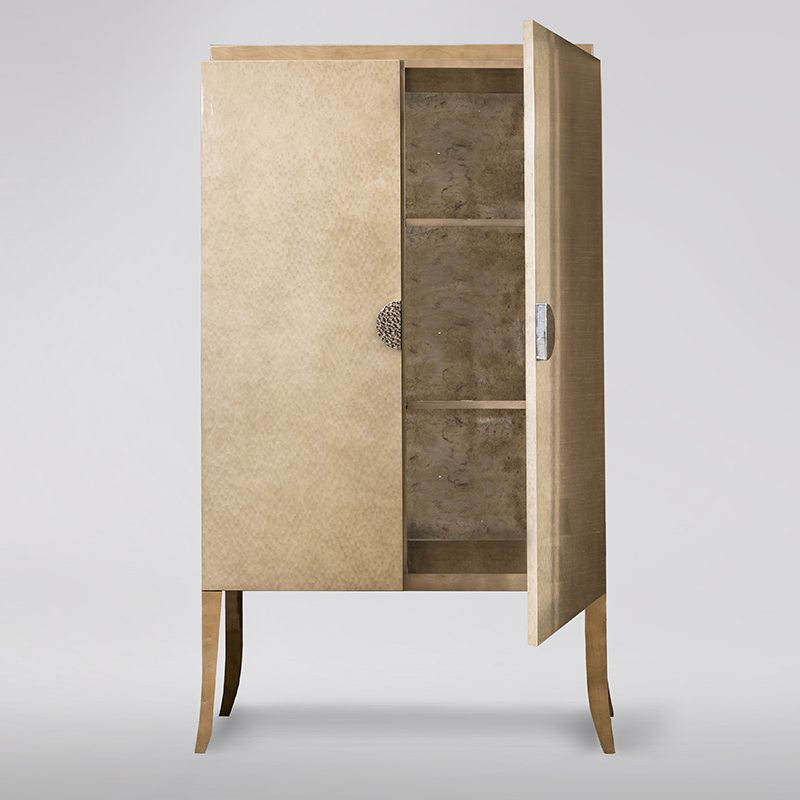 Maple Veneer Cabinet